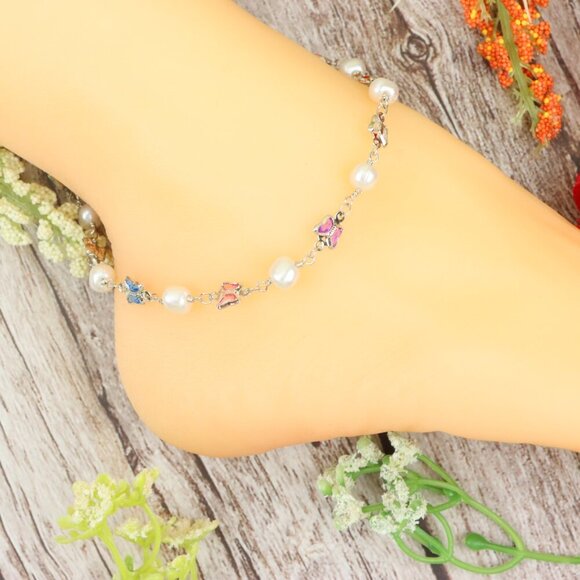 Dainty Anklet for Women – Elegant Everyday Jewelry & Perfect Gift | MLCRC1301 - Picture 9 of 10